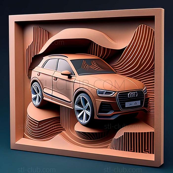 3D модель Audi Q3 (STL)